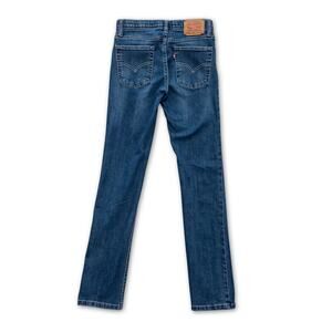 Levi’s 510 Skinny Jeans - Girl’s 16 - Dark Wash Stretch Classic Denim Jean Pants
